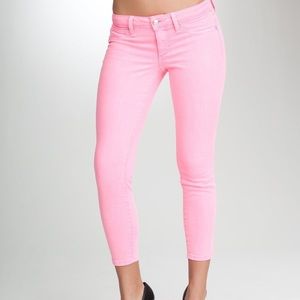 💗Bebe Neon pink skinny jeans
